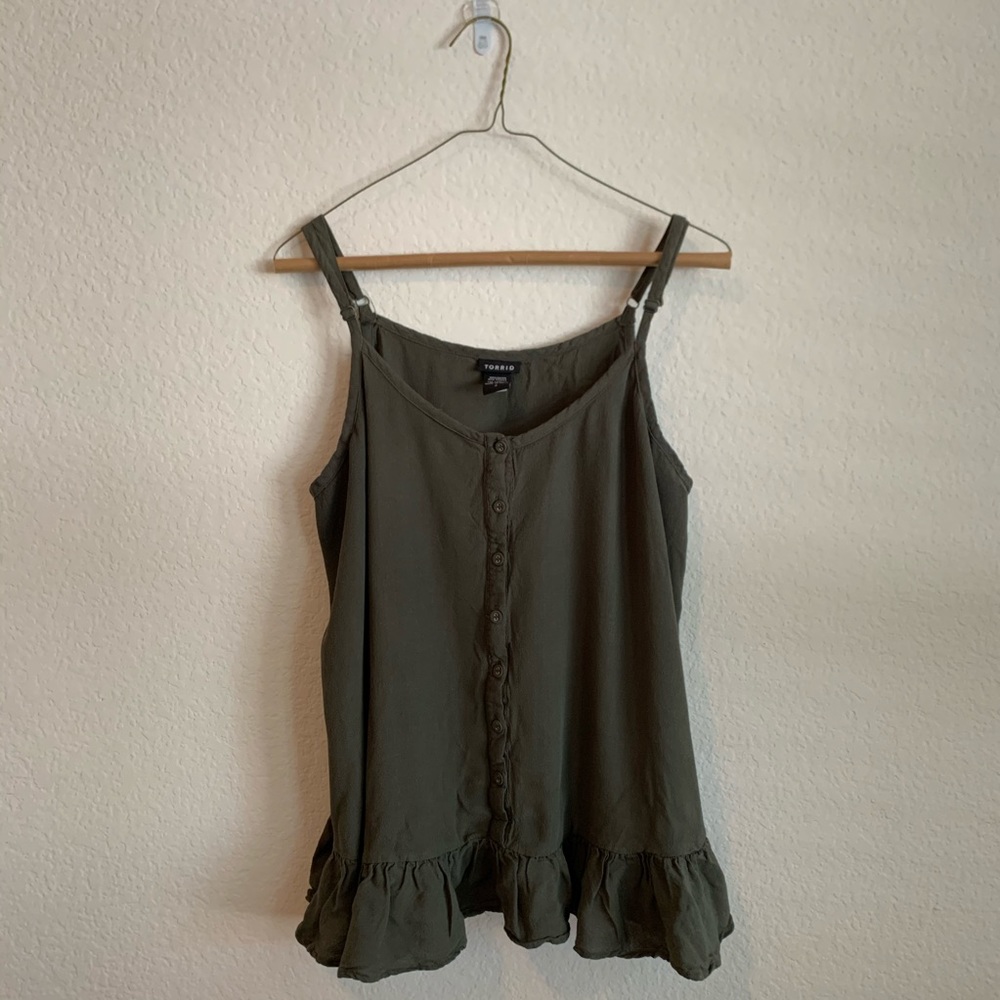 Torrid Peplum Top